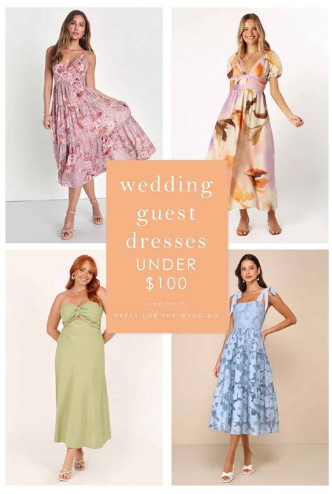 Gorgeous and Affordable Wedding Guest Dresses Under $100 - Dress for