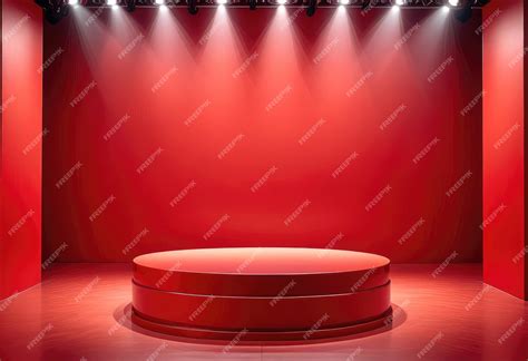 red stage   red stage   red stage   red background