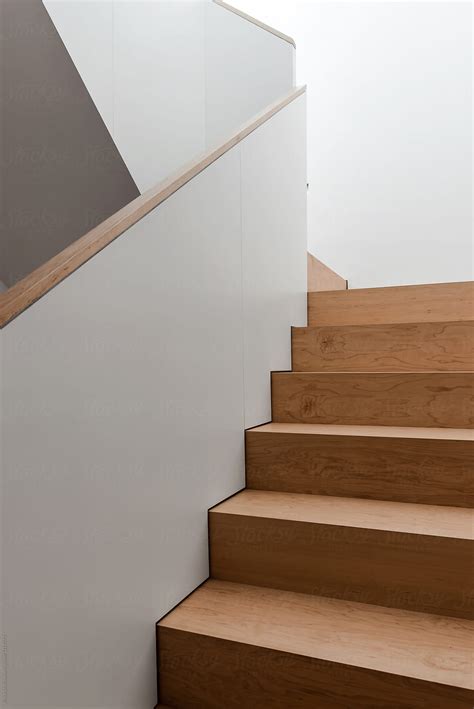 "Wooden Stairs" by Stocksy Contributor "Bisual Studio" - Stocksy