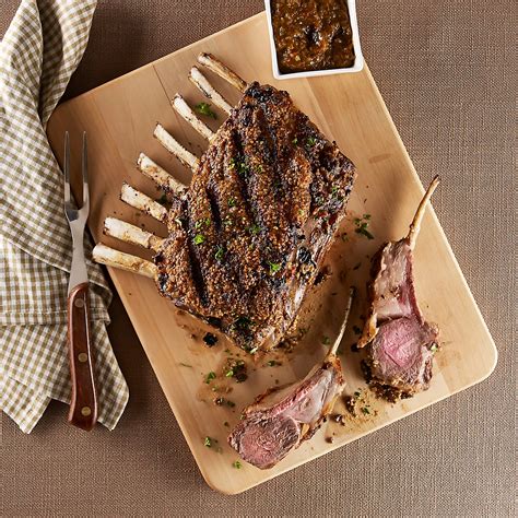 Grilled Rack Of Lamb Recipe from H-E-B
