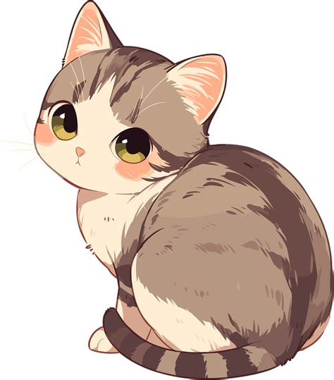 猫咪插画商用素材