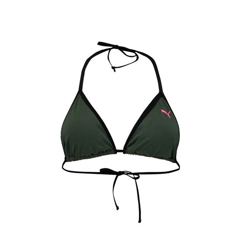 PUMA Swim Women's Triangle Bikini Top | | PUMA