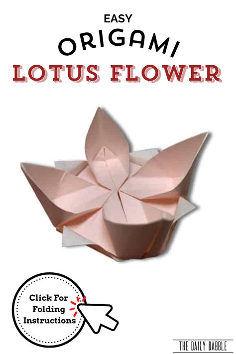 unbelievable  easy origami lotus takes   minutes origami