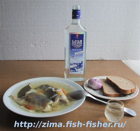 Как сварить уху из окуней ~ Зимняя рыбалка