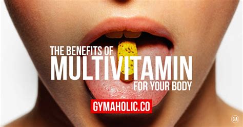 Multivitamin Supplements: Health and Fitness Benefits