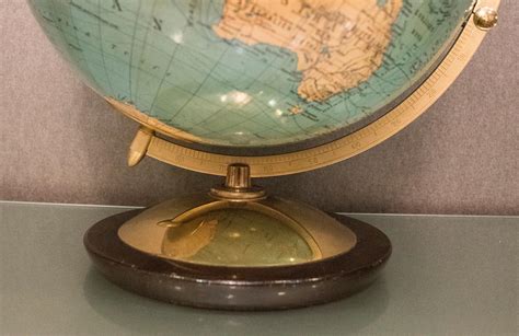 1940 Germany Columbus Verlag Earth Globe and Bar, Bauhaus, Berlin at