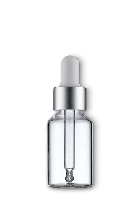 ml clear tubular glass dropper bottle lifestyle packaging