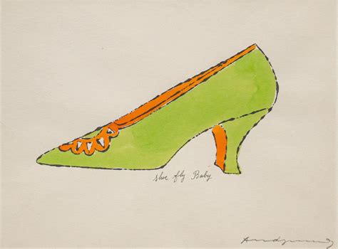 andy warhol andy warhol shoe fly baby signed offset lithograph