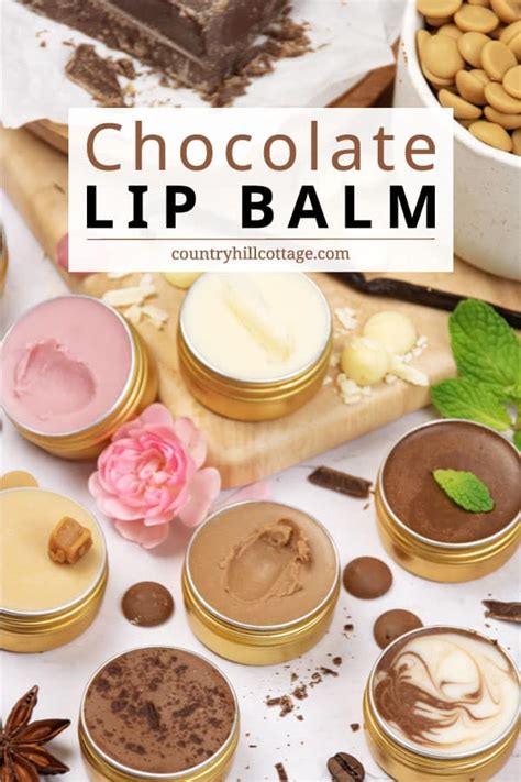 DIY Chocolate Lip Balm {8 Easy Recipes}