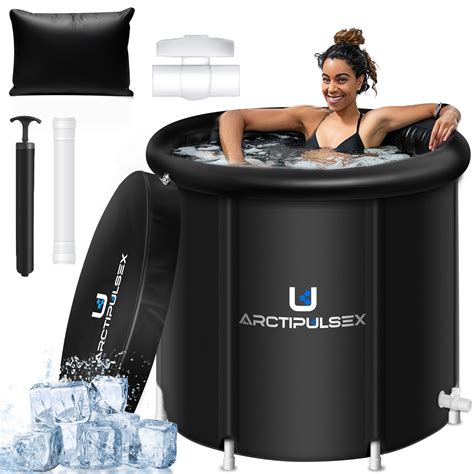 105 Gallons Portable Ice Bath Tub - XL Size Ice Plunge Tub Outdoor with