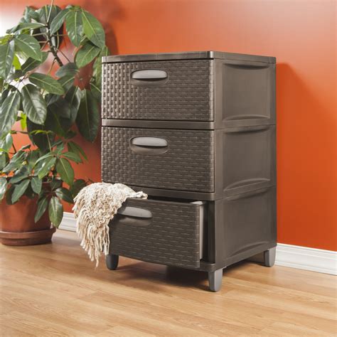 plastic drawer storage cabinet