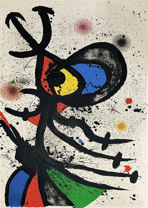色情狂の女社長 | ジョアン・ミロ 買取・作品 | 洋画、絵画高額査定はアート買取協会