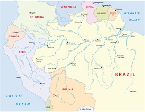 Geography: Amazon River: Level 2 activity for kids | PrimaryLeap.co.uk