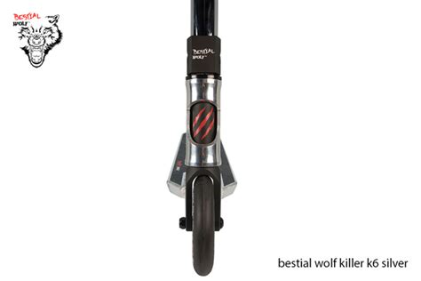 Scooter Freestyle Bestial Wolf Killer K6 Silver ® - Nivel avanzado