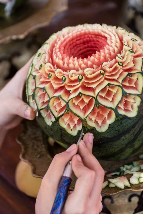 Watermelon Carving Animals