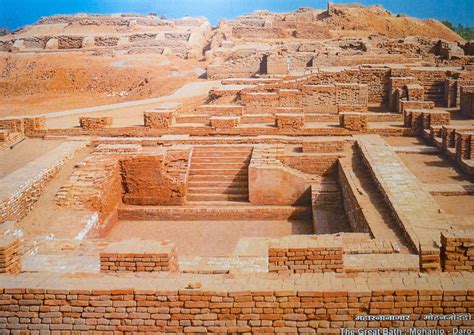 mohanjo daro bath  delhi museum harappan civilisation