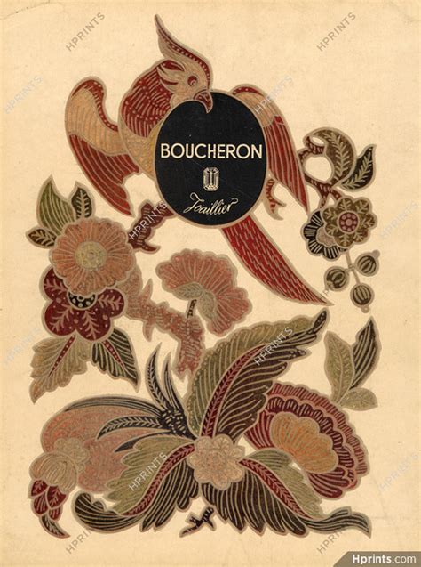 boucheron high jewelry  bird advertisement