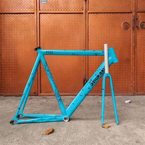 jual frameset pizz shukaku alloy fixie fixed gear pursuit shopee