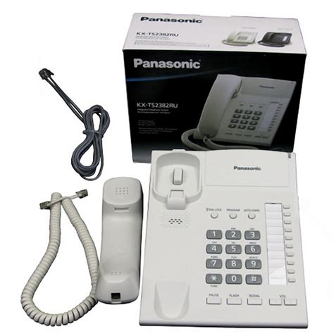 Panasonic KX-TS2382RUW white