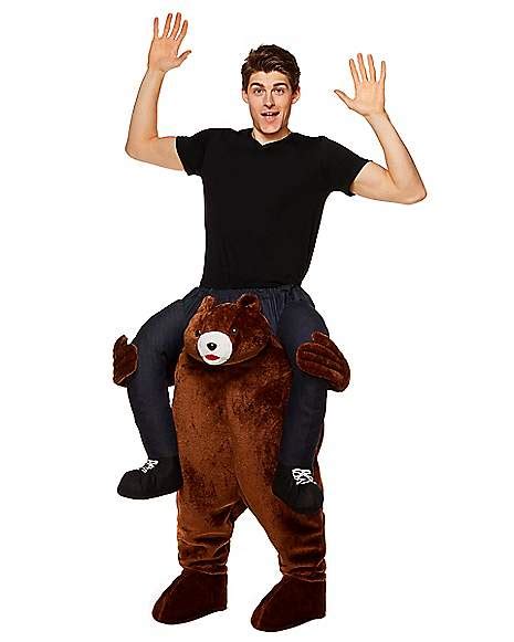 Adult Bear Piggyback Costume - Spirithalloween.com