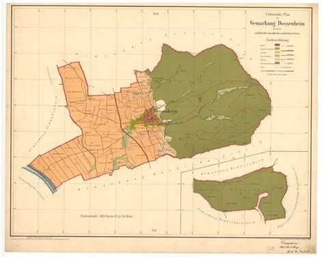 Old maps of Heidelberg, Gauteng