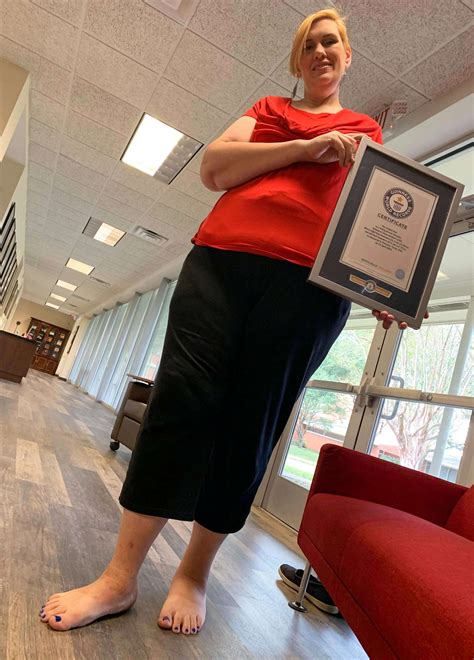 Tanya Herbert's feet