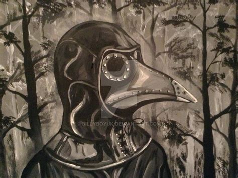 Plague Doctor Painting at PaintingValley.com | Explore collection of ...