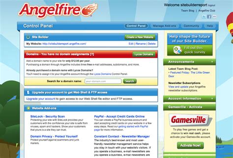 Angelfire Review