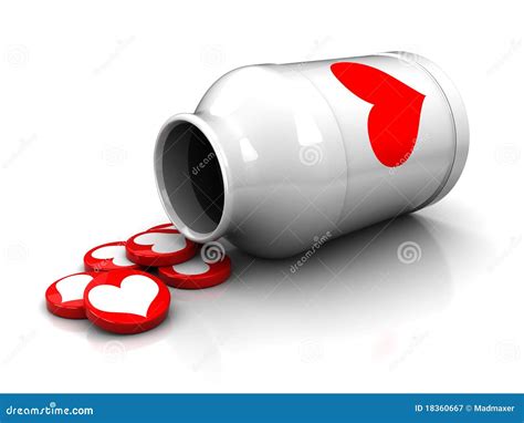 Love tablets stock illustration. Illustration of pharmacy - 18360667