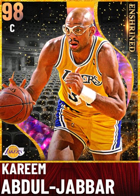 NBA 2K21 | 2KDB Galaxy Opal Kareem Abdul-Jabbar (98) Complete Stats