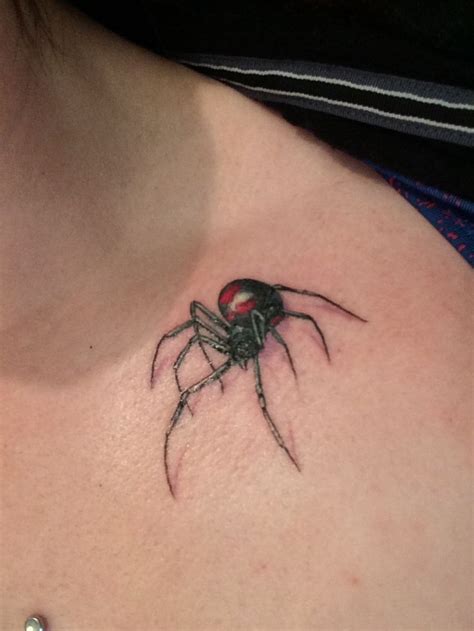 Black widow spider tattoo | Black widow spider tattoo, Tattoos, Spider ...