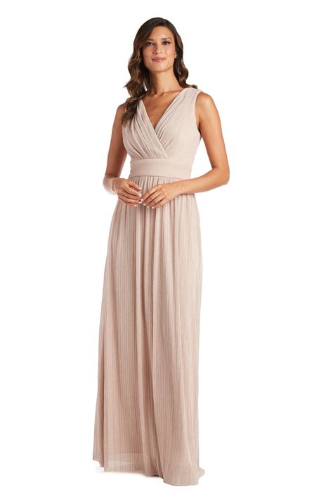 Denim R&M Richards 2475P Long Formal Petite Jacket Dress - Formal