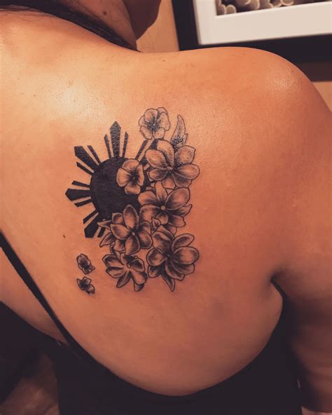 Holly Flower: Philippines National Flower Tattoo Art