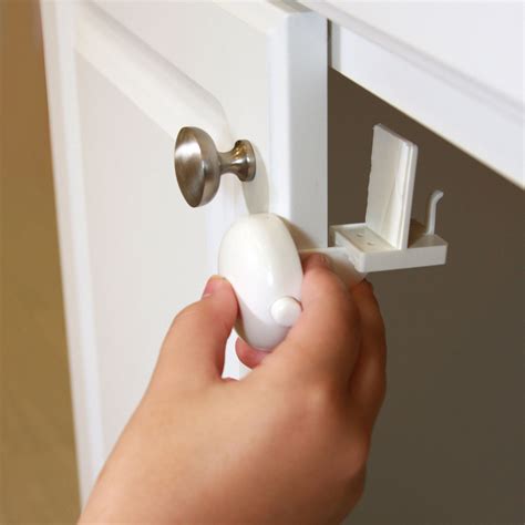 Adhesive Double Door Lock — Qdos Baby Gates Child Safety and Baby