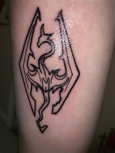 Skyrim tattoo : r/TattooDesigns