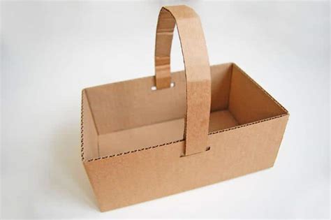 Cestas Feitas De Papelão