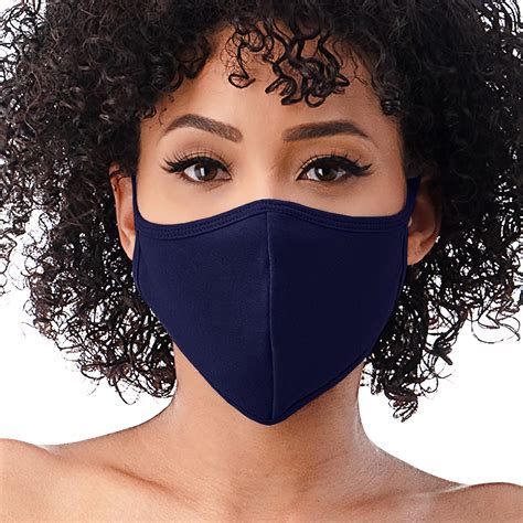 3 Layer Mouth Mask 95 cotton 5 Spandex, Men Women Adult Unisex Cotton