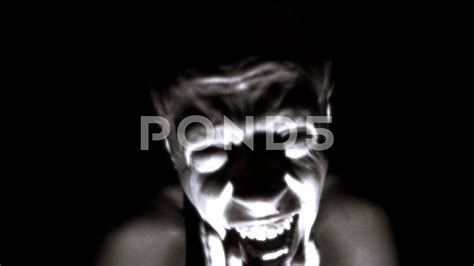 Horror Screaming Face