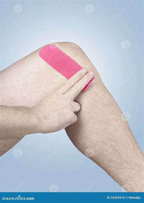 Physiotherapy for Knee Pain, Aches and Tension Stock Photo - Image of