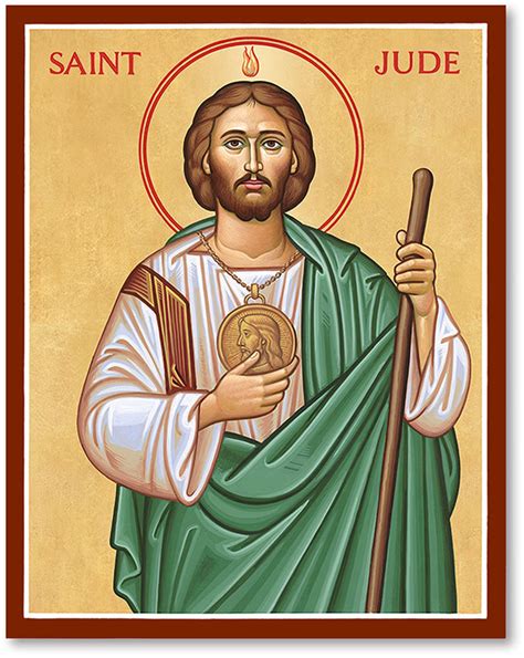 Men Saint Icons: Saint Jude the Apostle Icon | Monastery Icons