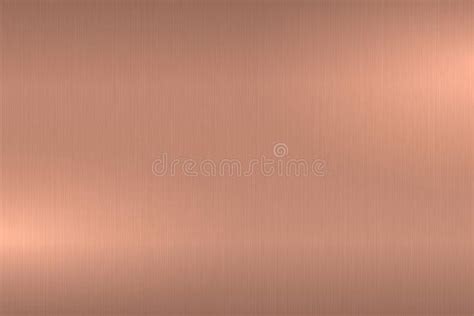 Rose gold brushed metallic texture. Shiny polished metal background ...