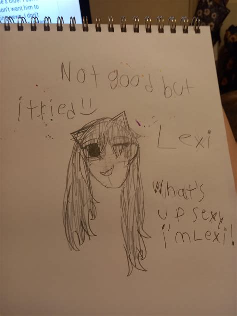it's not good but I did my best its fanart for Lexi :) : r/EmKay