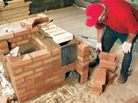 Для постройки печи необходимо использовать жаростойкий кирпич | Build ...