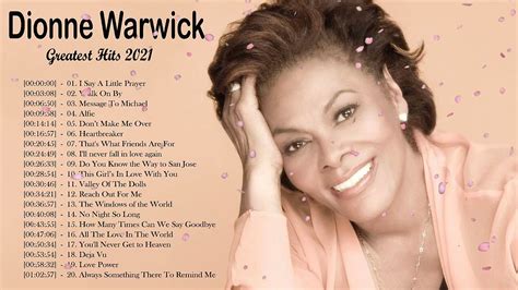 Dionne Warwick | Best Songs of Dionne Warwick | Dionne Warwick Playlist ...