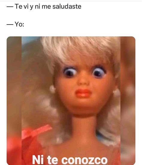 te vi  ni  saludaste yo ni te conozco memes