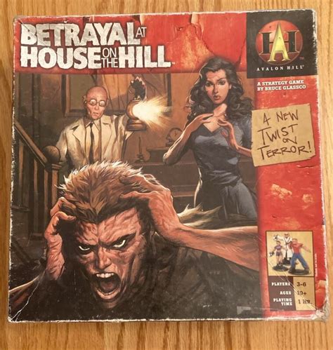 Betrayal at House on the Hill (2004) Board Game – Board Game Guys