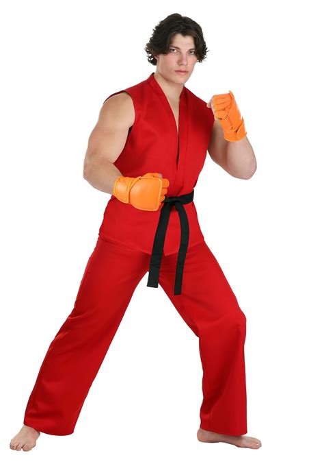 Street Fighter Ken Costume for Men