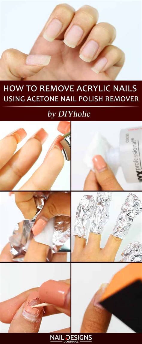 How To Remove Acrylic Nails At Home | OnePronic