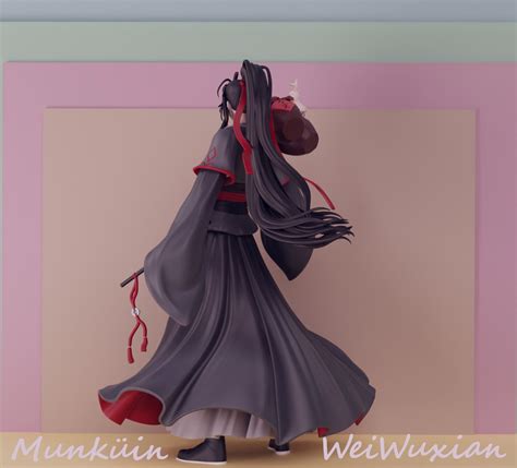 Wei Wuxian Fan Art 3D model 3D printable | CGTrader