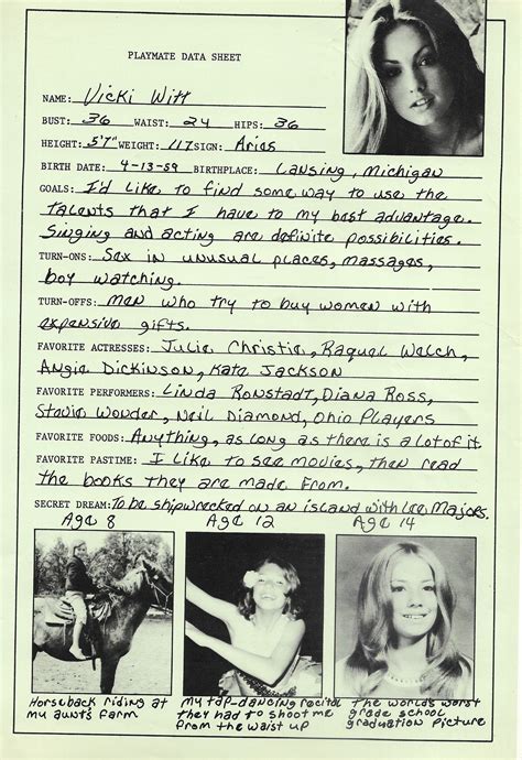 Vintage 1978 August Playboy Ted Turner Interview Vicki Witt - Etsy